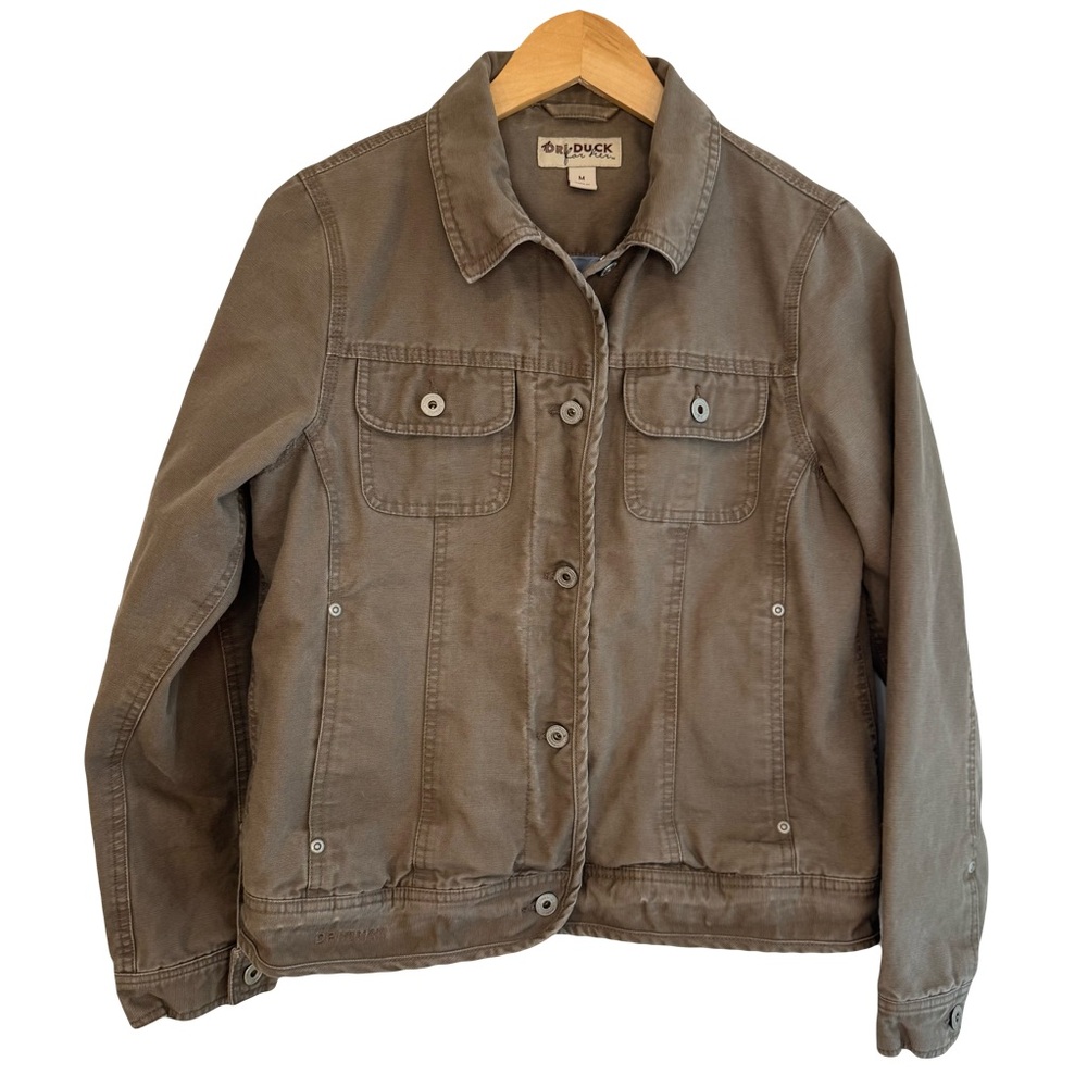 Orvis Brown Jean Jacket - Women's Classic Utility Style